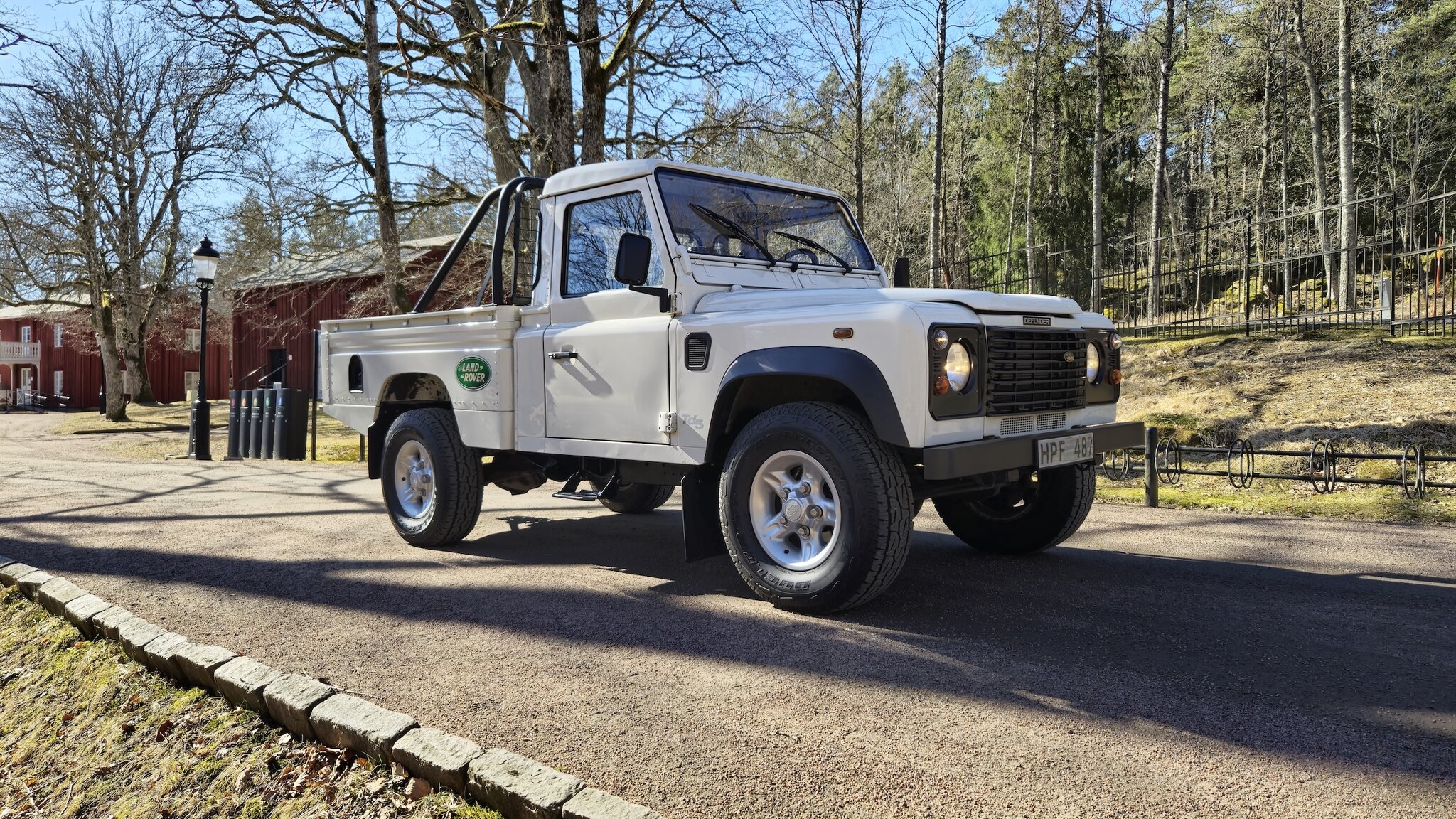 Aussenfoto 1999 Land Rover Defender Single Cab Pickup