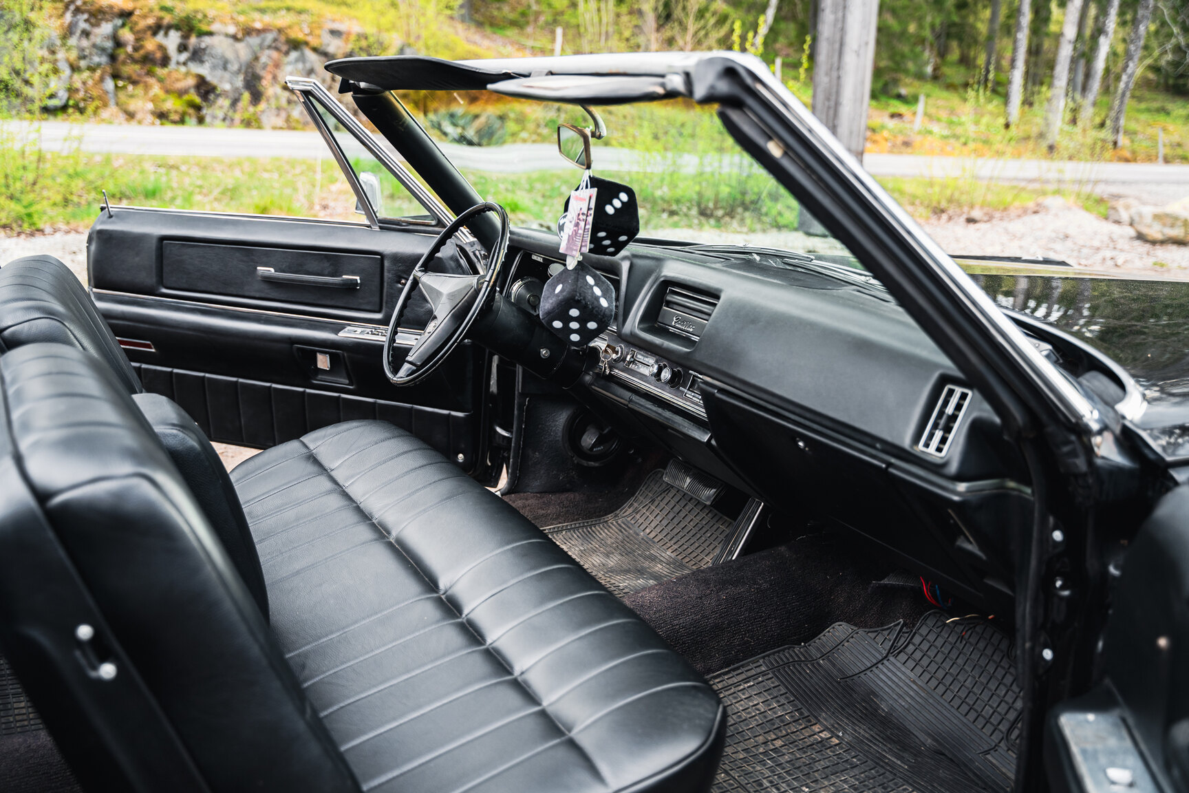 Interior image of 1968 Cadillac De Ville Convertible