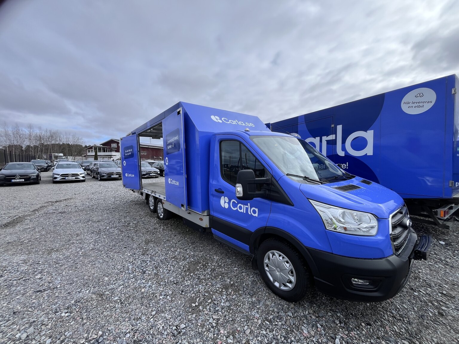 Aussenfoto 2022 Ford Transit fordonstransport