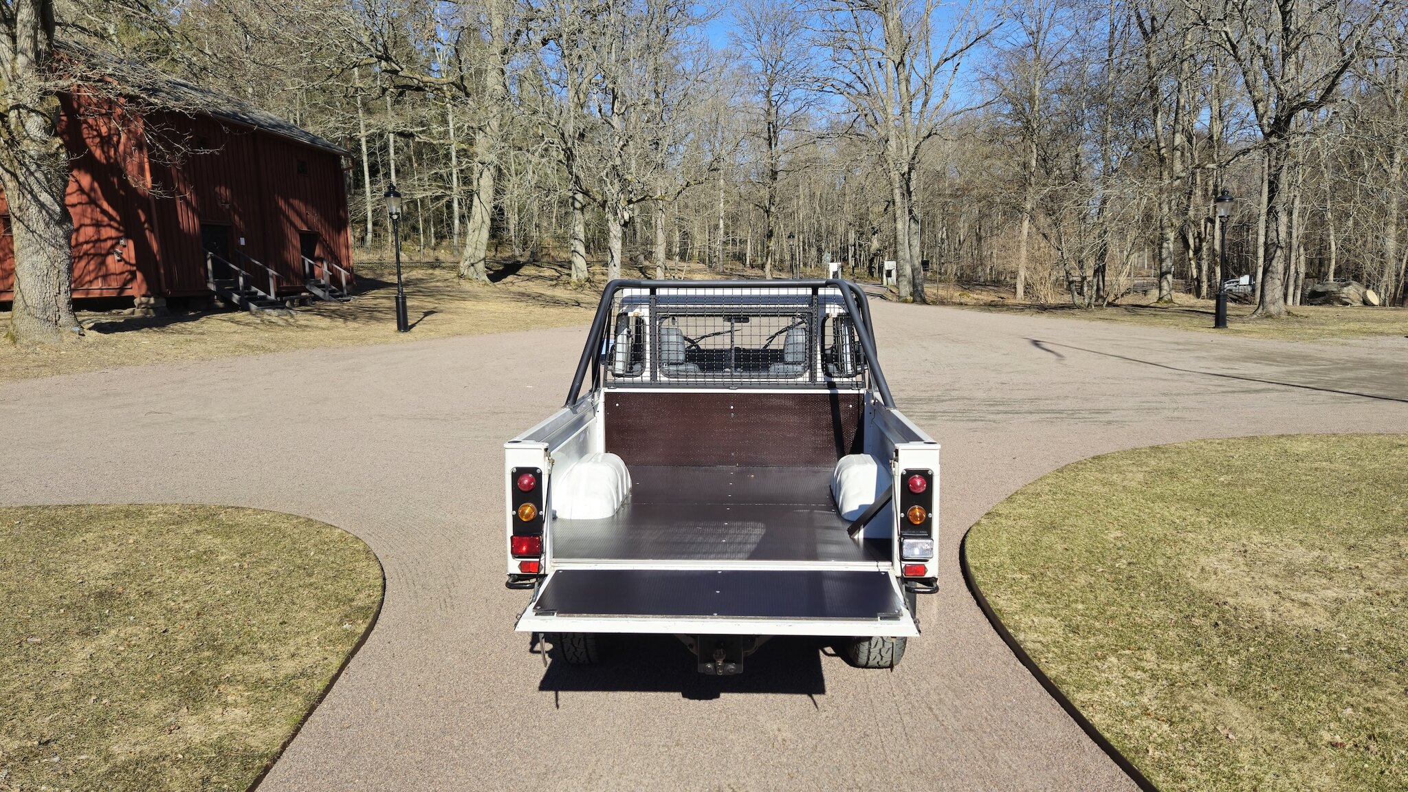 Aussenfoto 1999 Land Rover Defender Single Cab Pickup