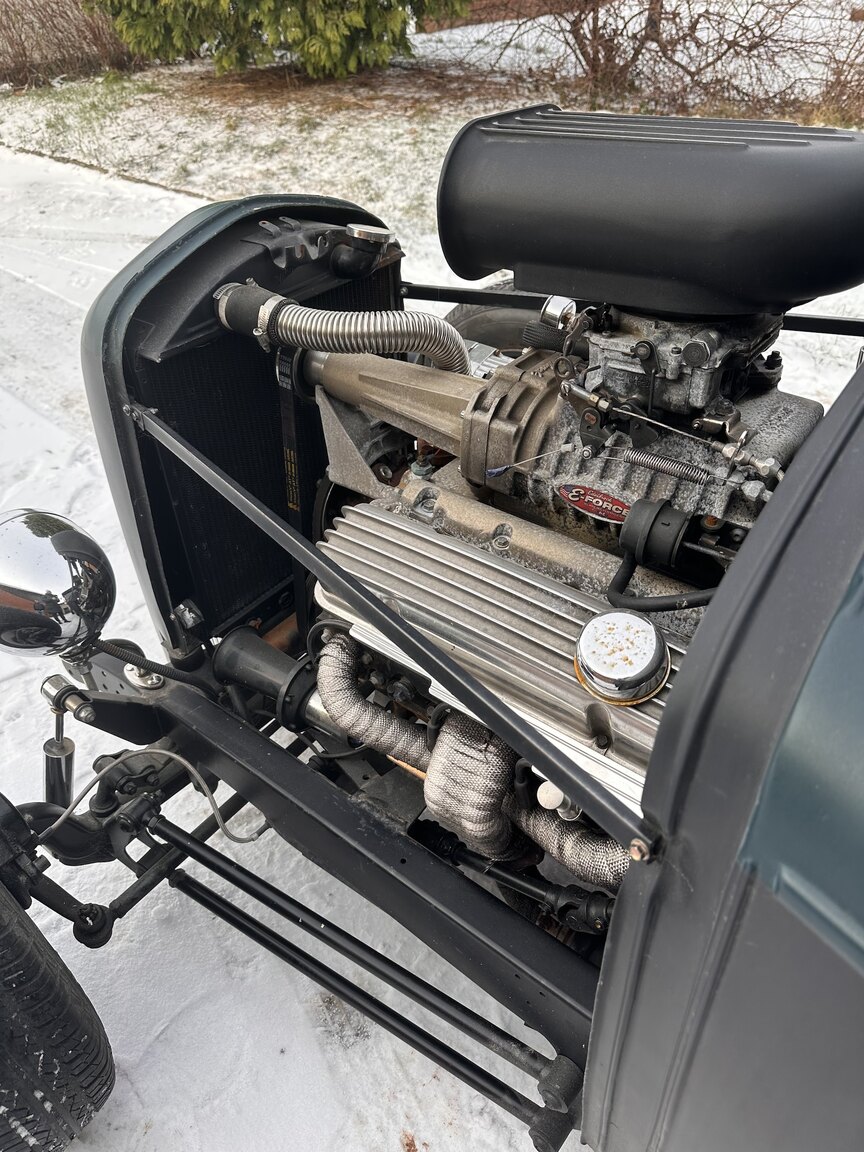 Image of 1929 Ford A "HotRod" mechanics