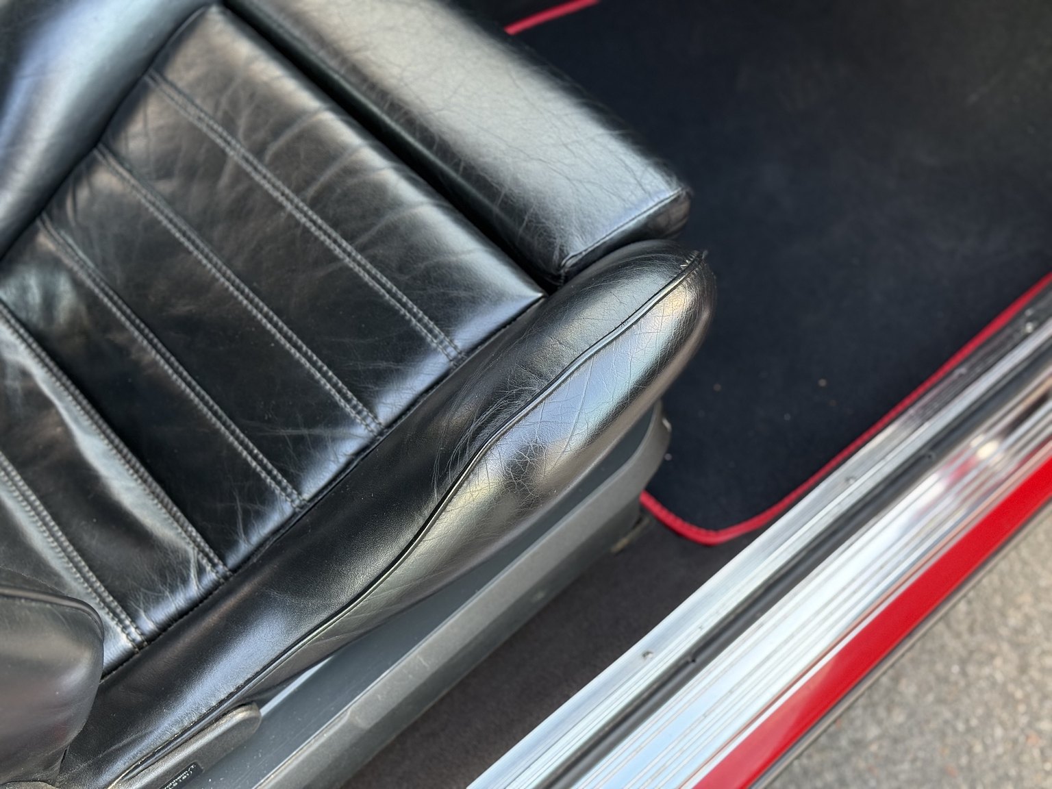 Interiörbild 1984 BMW 635CSi