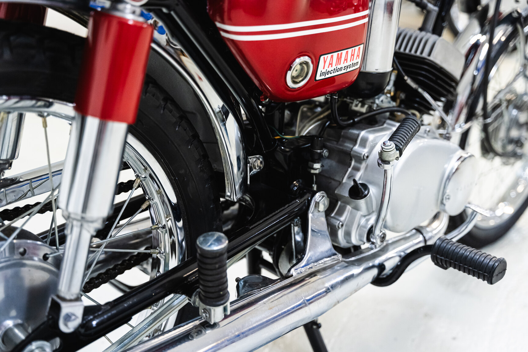 Image of 1970 Yamaha AS2C mechanics