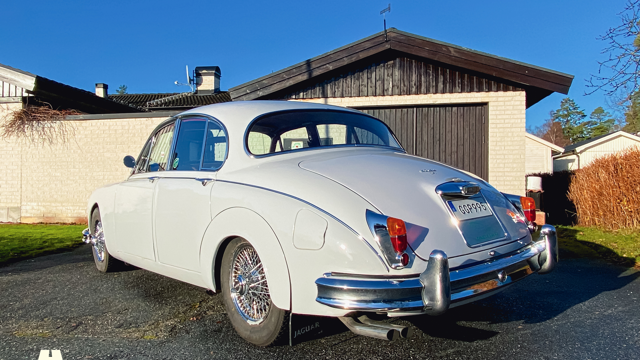 Exteriörbild på 1961 Jaguar Mark 2