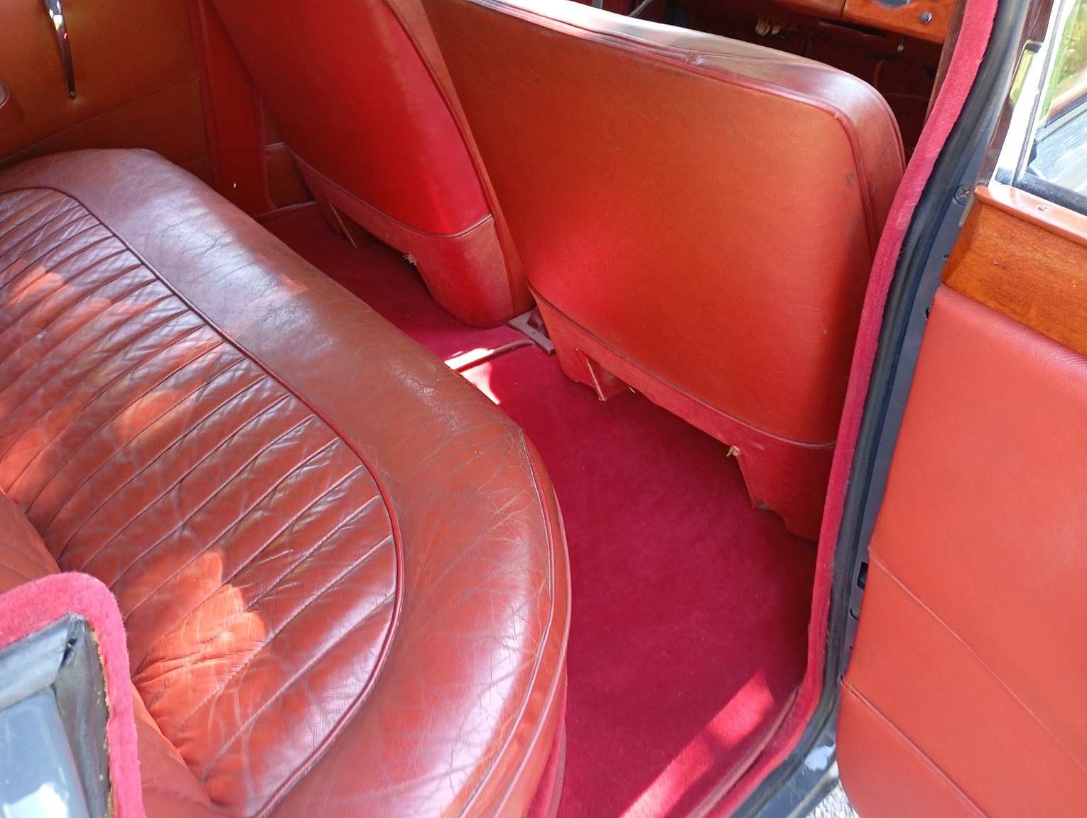 Interior image of 1954 Jaguar Mark VII