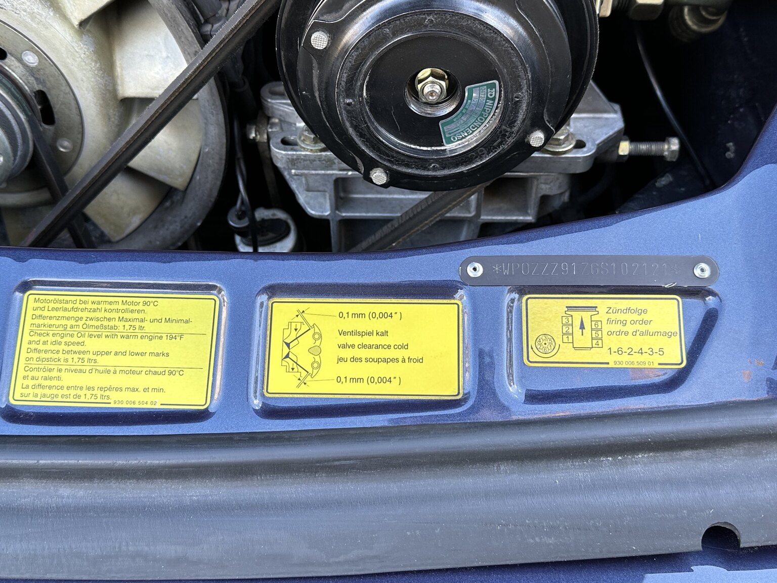 1986 Porsche 911 Carrera 3.2, Mekanik
