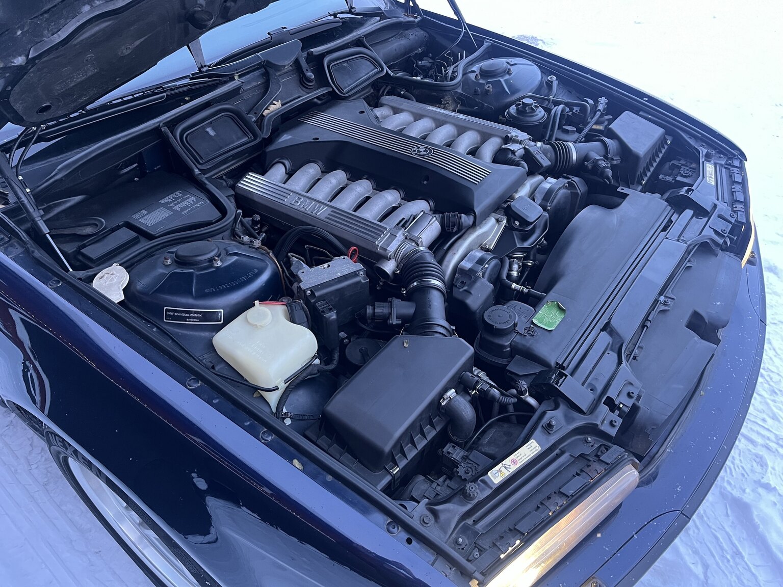 1996 BMW 750IA, Mekanik