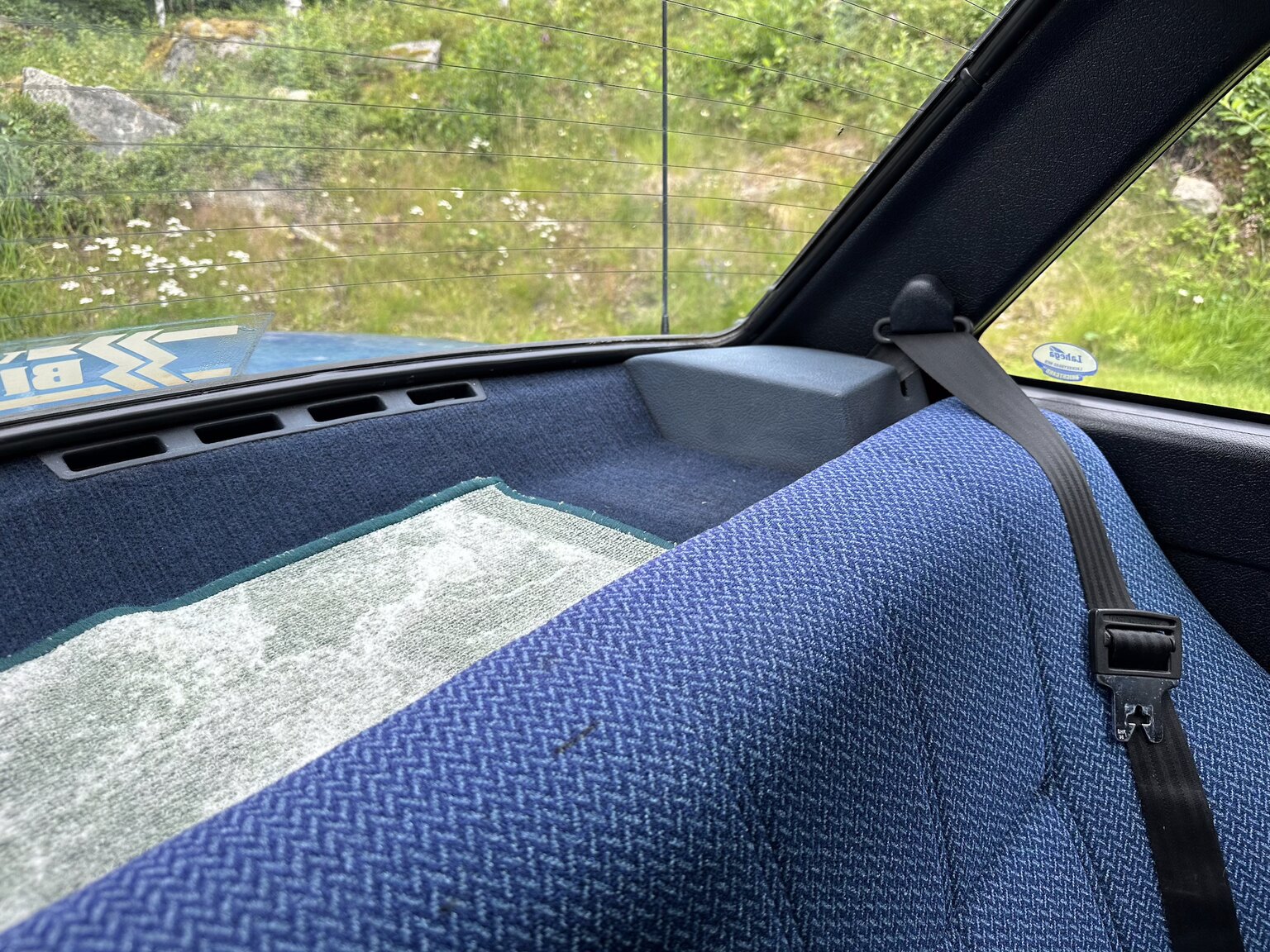 Interiörbild 1986 Volvo 244