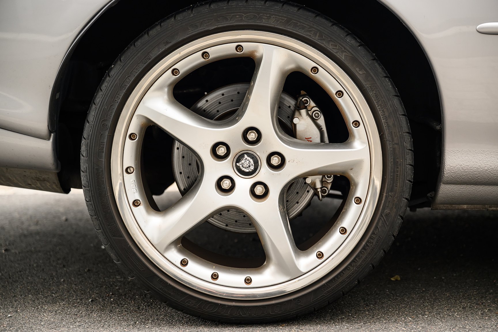 Exterior image of 2001 Jaguar XKR Silverstone