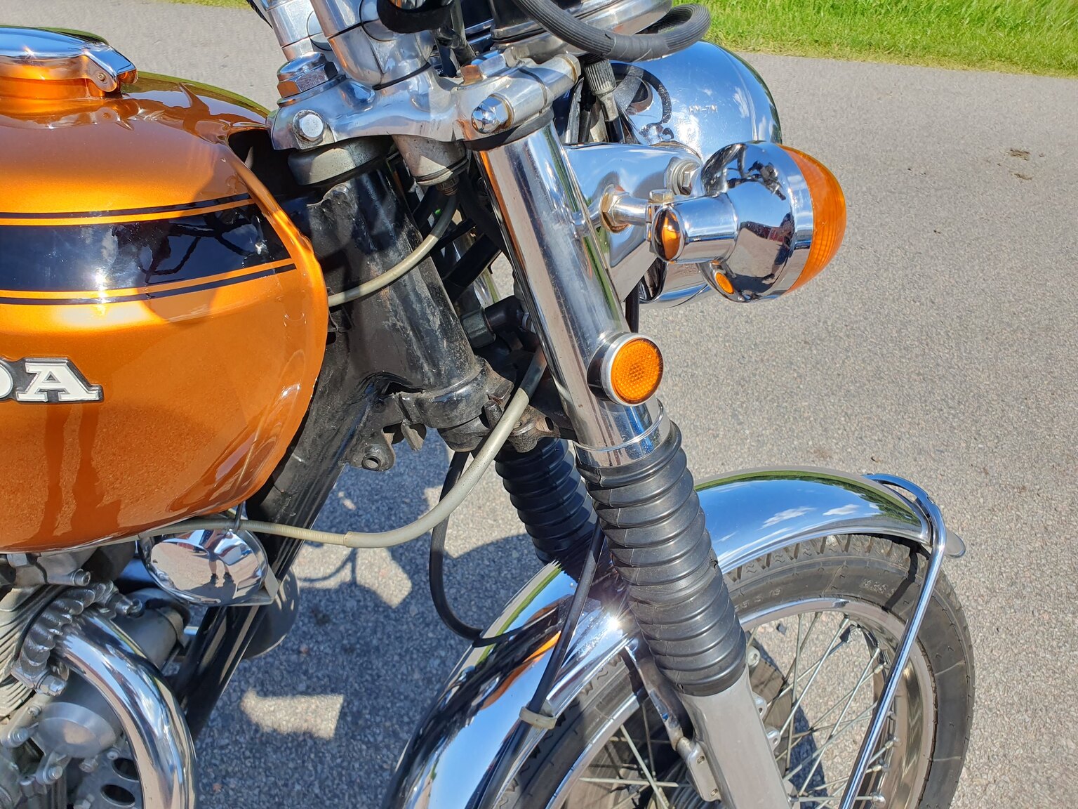 Exterior image of 1971 Honda CB 450 DOHC K3