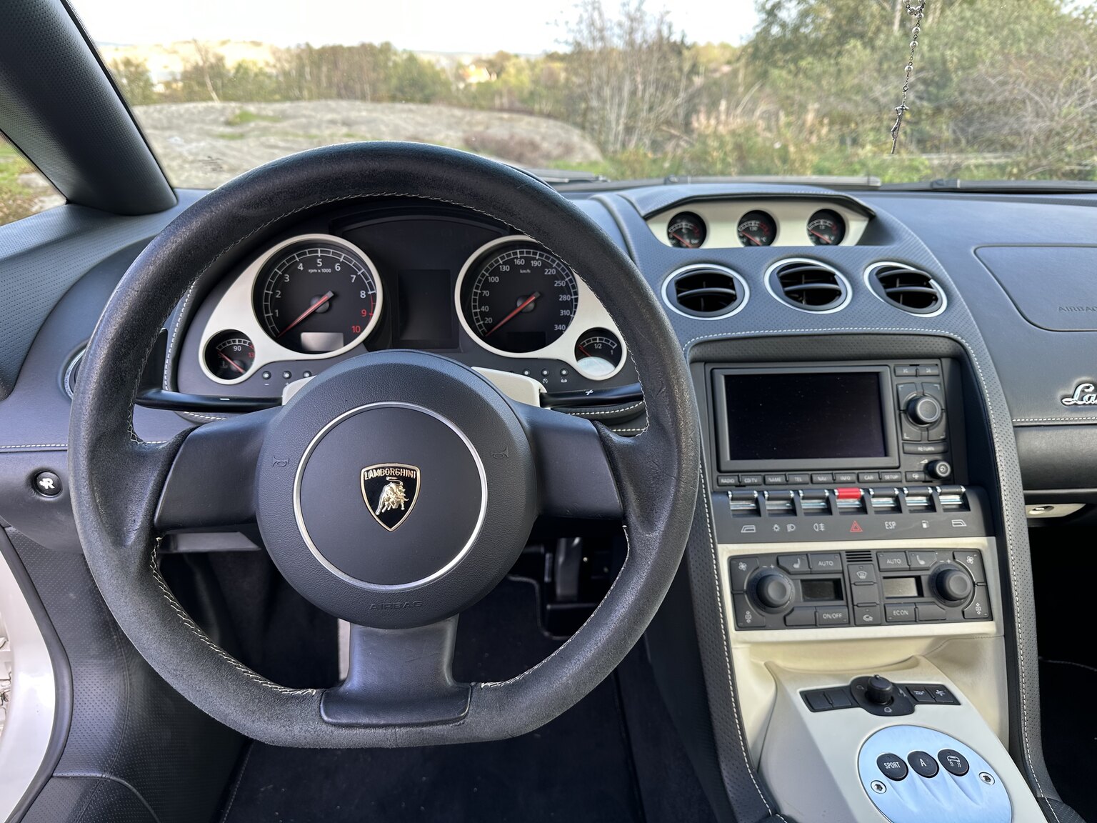 Interiörbild 2006 Lamborghini Gallardo SE