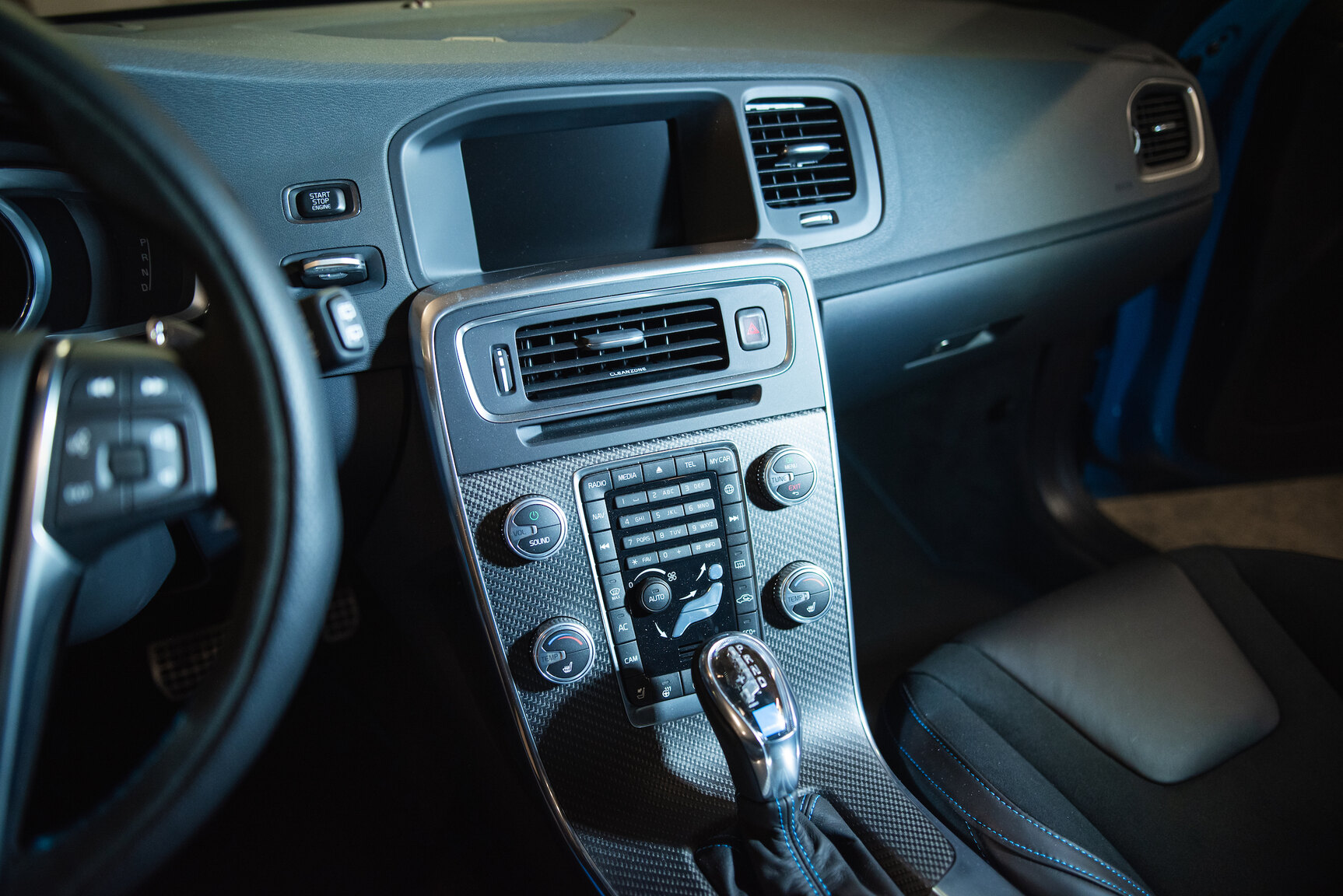Interiörbild 2017 Volvo V60 Polestar T6 AWD