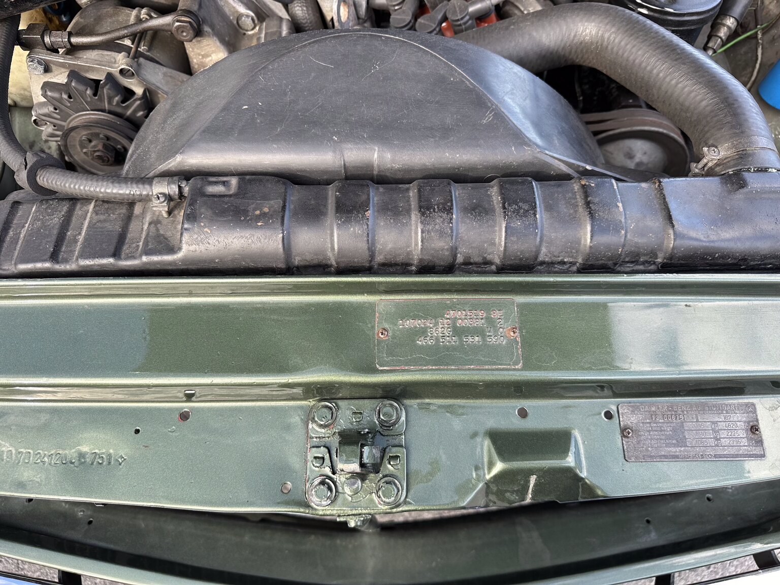 1974 Mercedes Benz 450 SLC, Mekanik