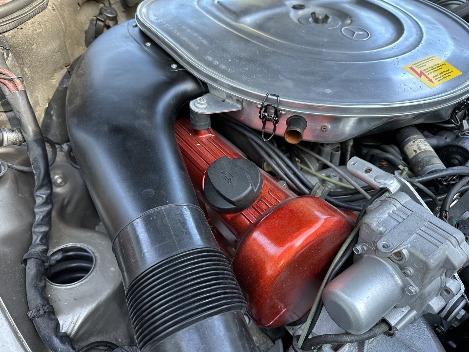 Image of 1986 Mercedes-Benz 500 SEC mechanics (4)