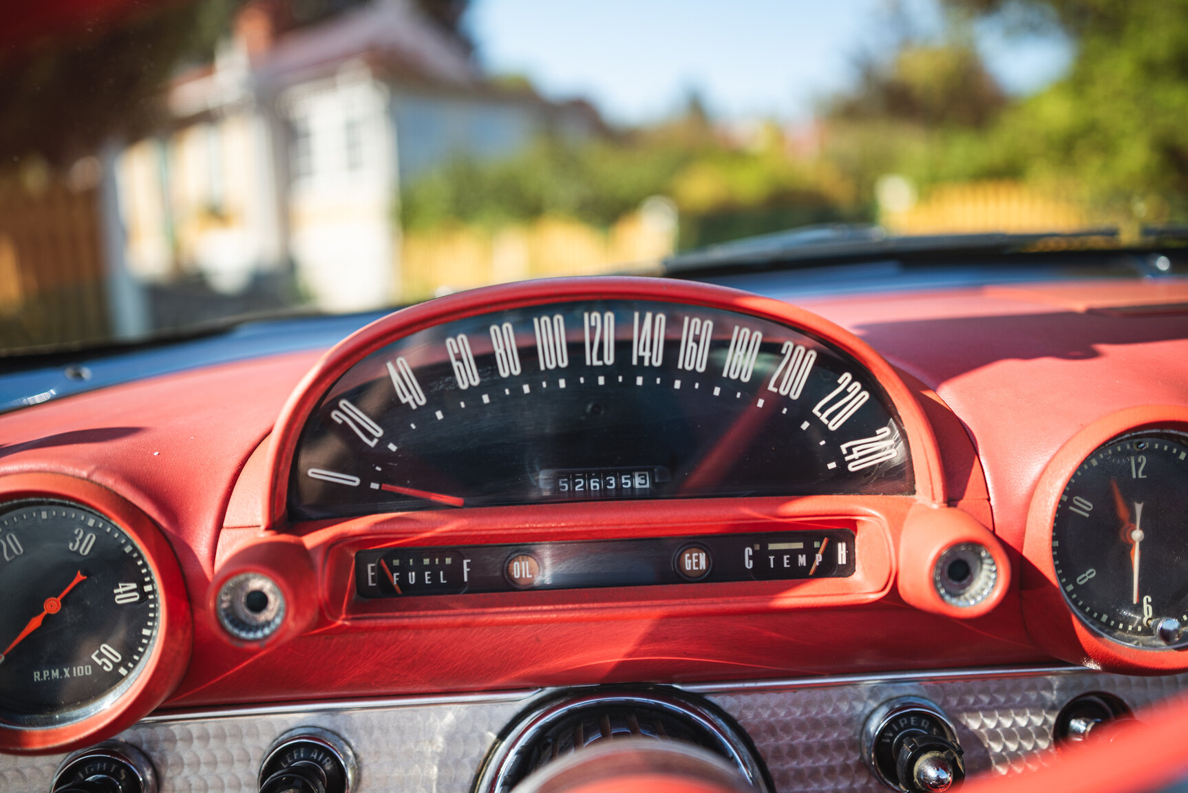 Interior image of 1956 Ford Thunderbird