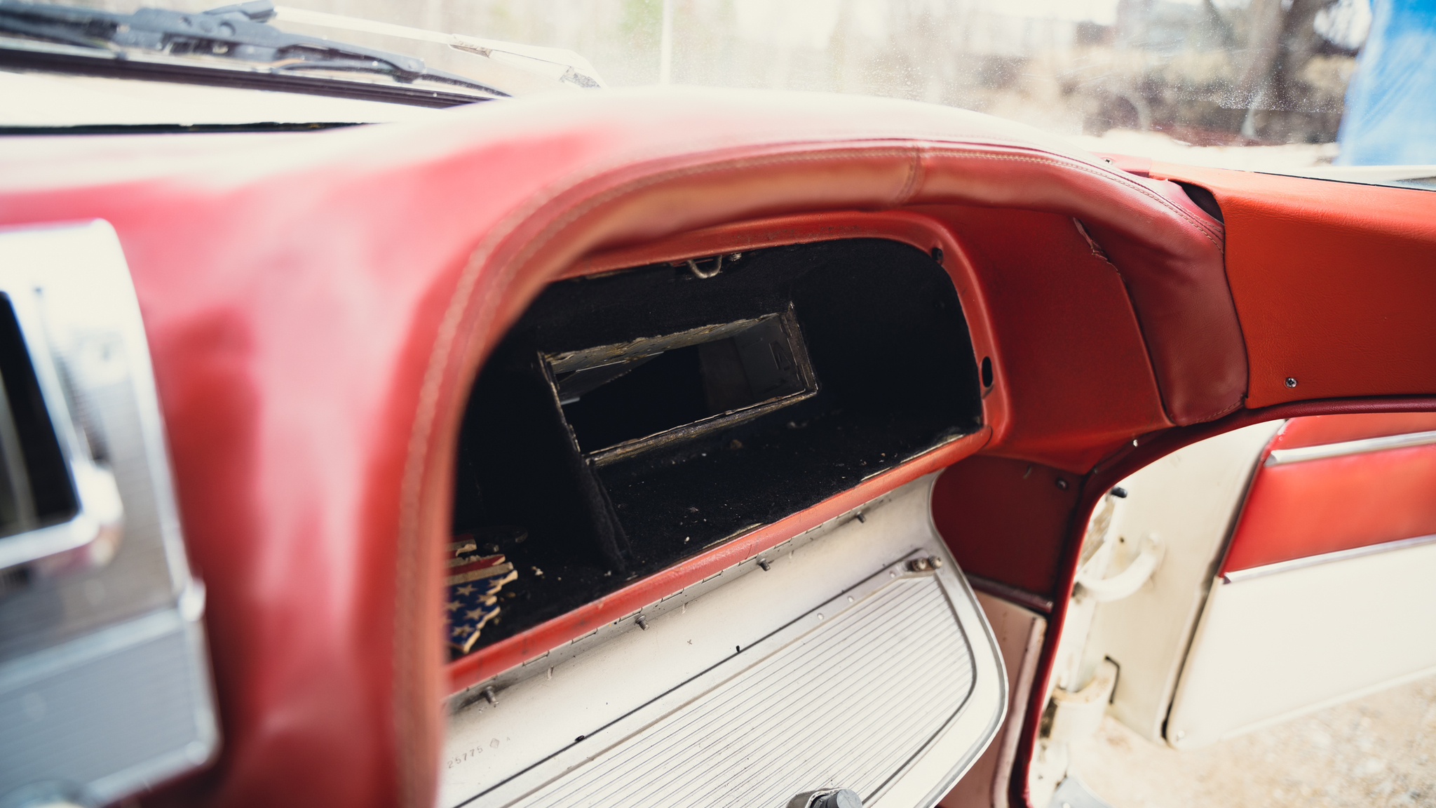 Innenraumfoto von 1959 Ford Thunderbird hardtop