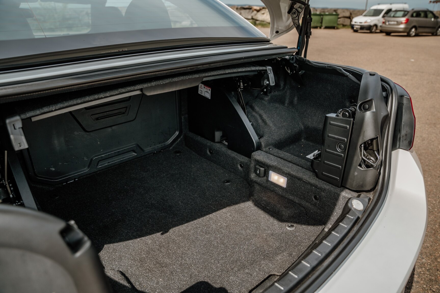 Interiörbild 2015 BMW M4 Cabriolet