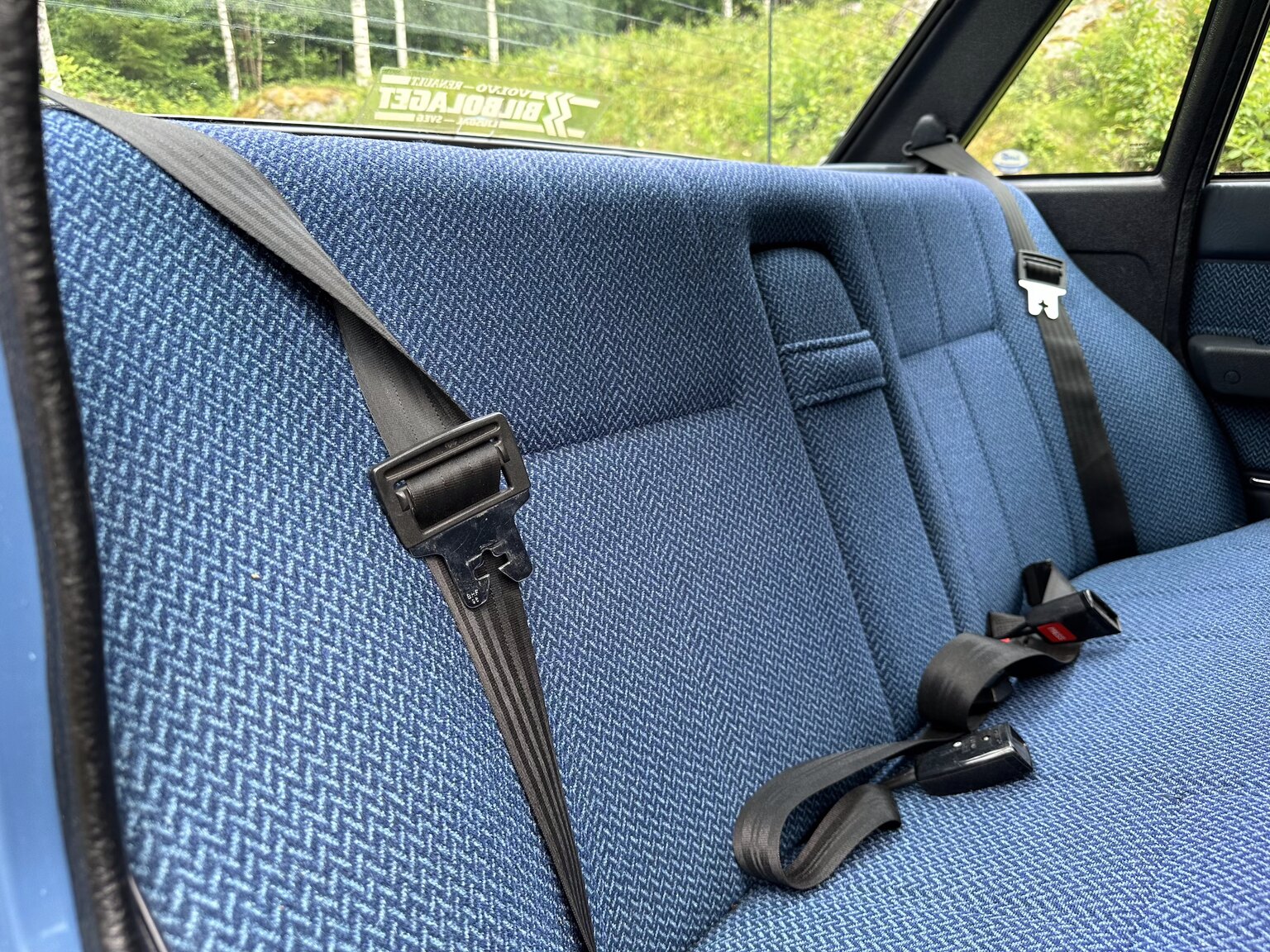 Interiörbild 1986 Volvo 244