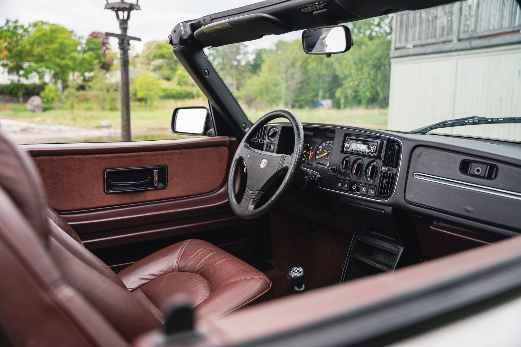 Interior image of 1987 Saab 900 Turbo Convertible