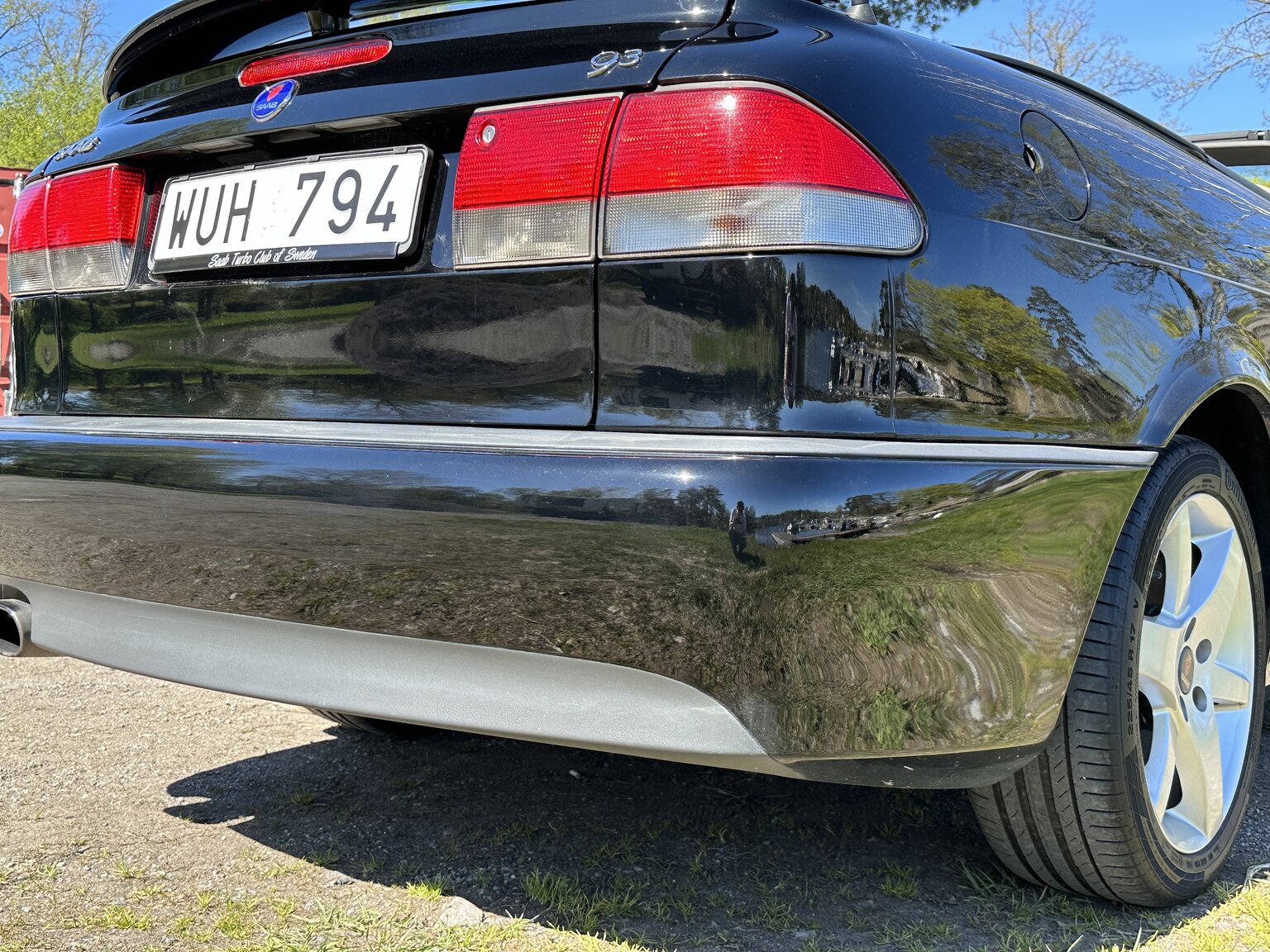 Exteriörbild på 2003 SAAB 9-3 Aero Turbo Cabriolet