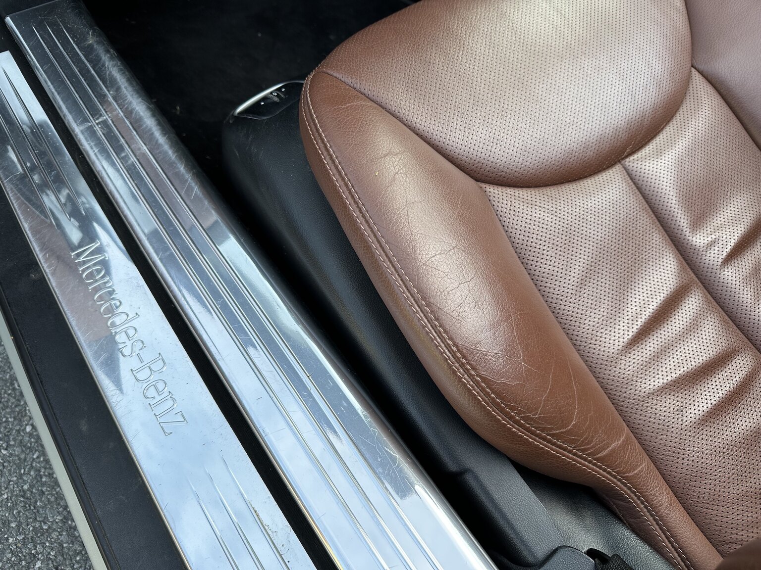 Interiörbild 2007 Mercedes-Benz SL500 AMG