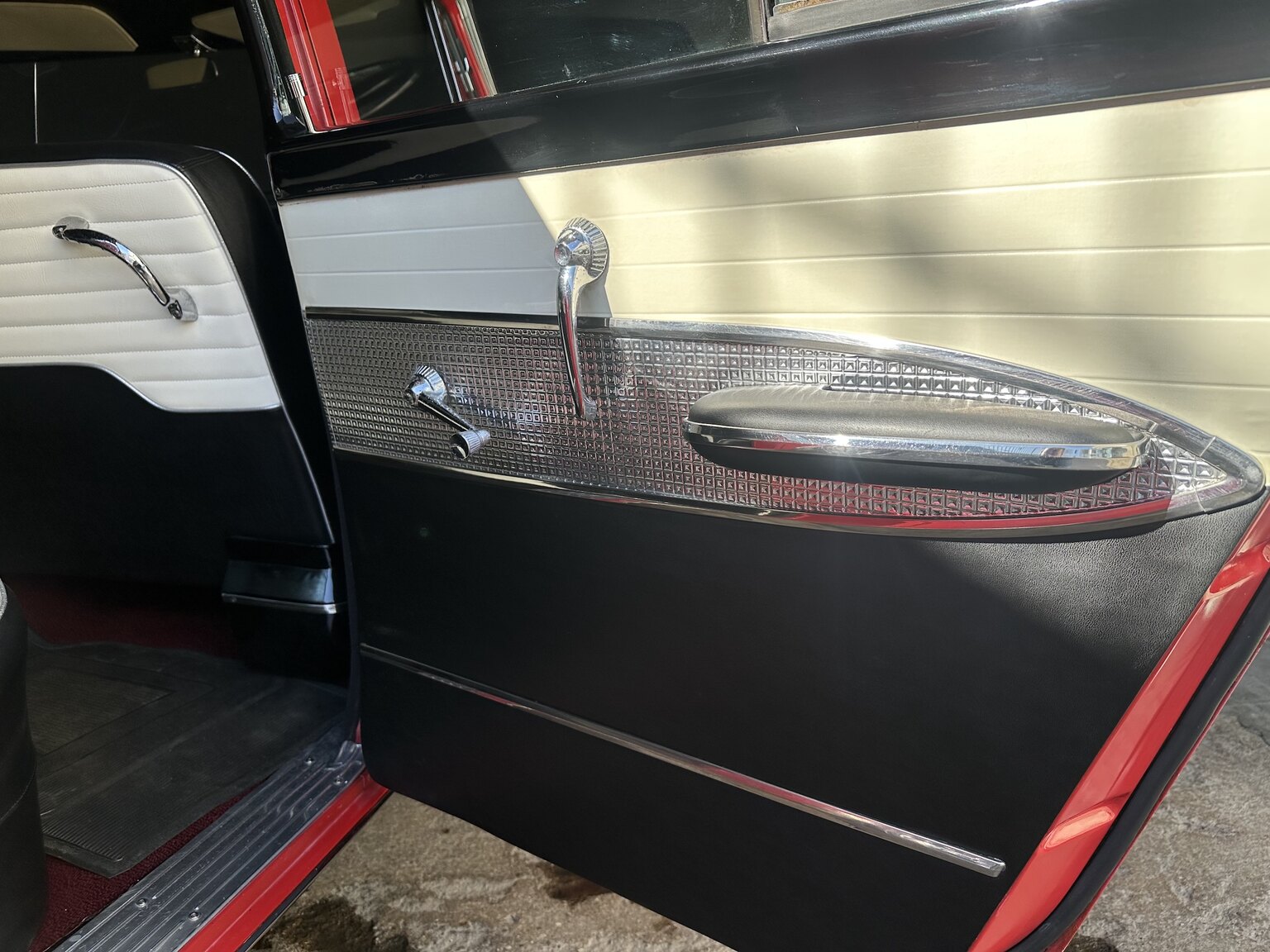 Interior image of 1955 Dodge Custom Royal Sedan HEMI
