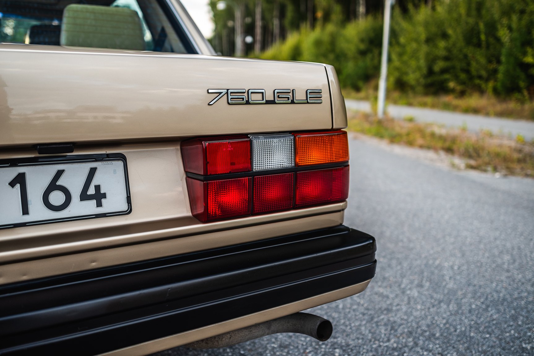 Exterior image of 1986 Volvo 760 GLE 2.8 V6 Automatisk