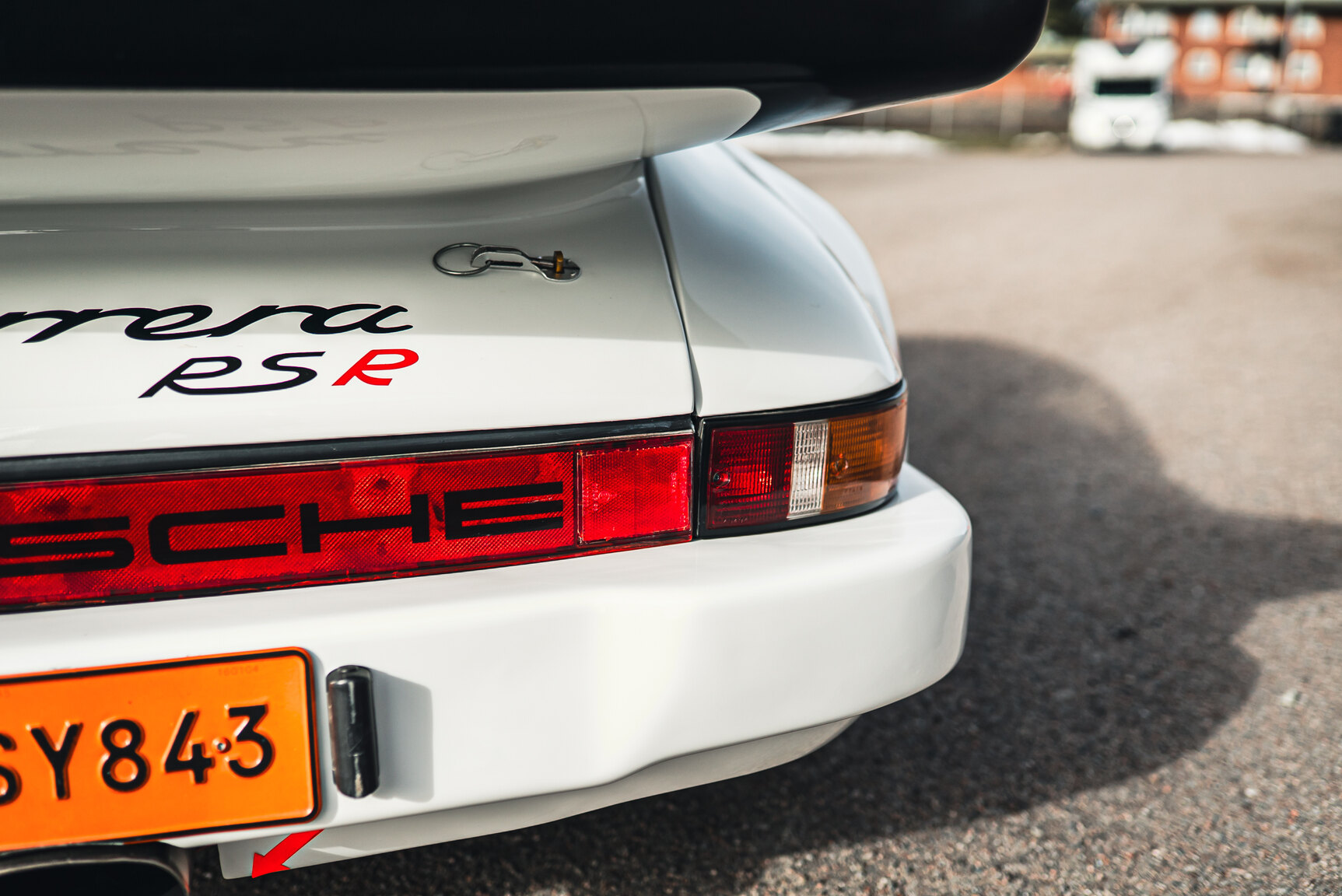 Exterior image of 1977 Porsche 911 RSR Rallycar
