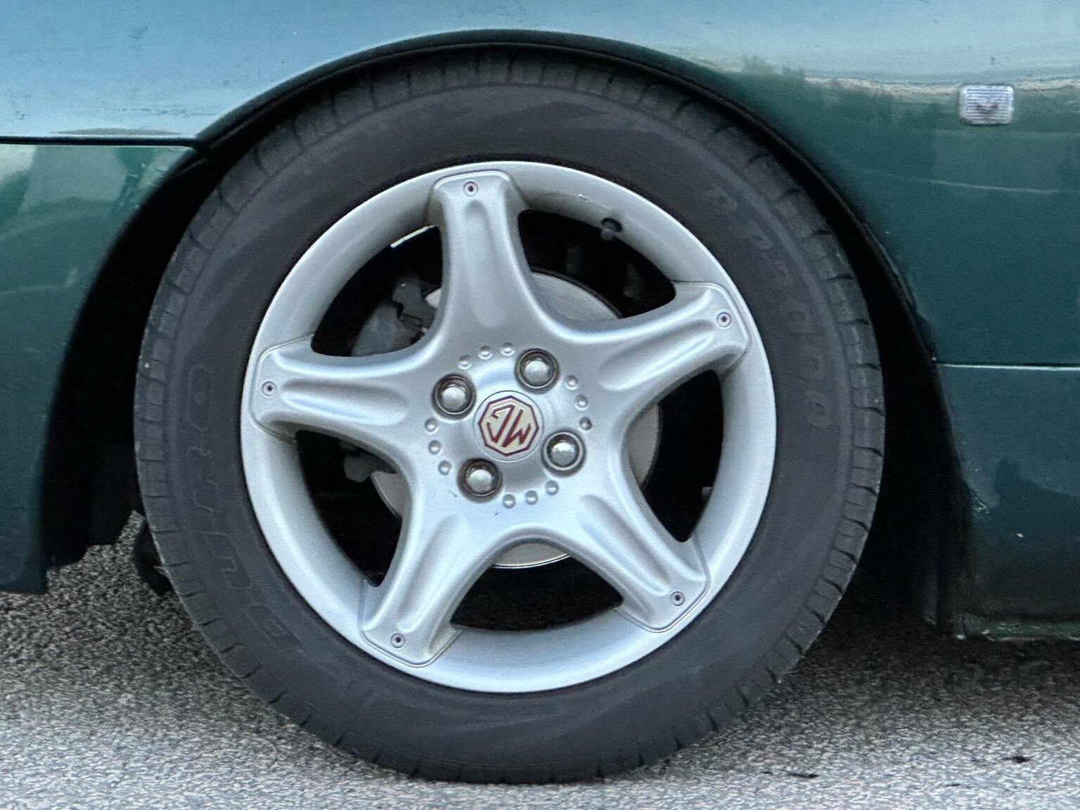 Exteriörbild på 1996 MG F Roadster