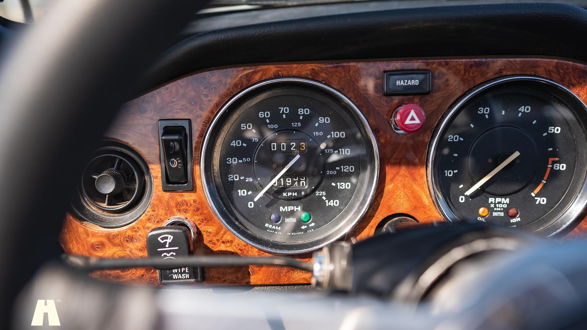 Innenraumfoto von 1974 Triumph TR6 (16)