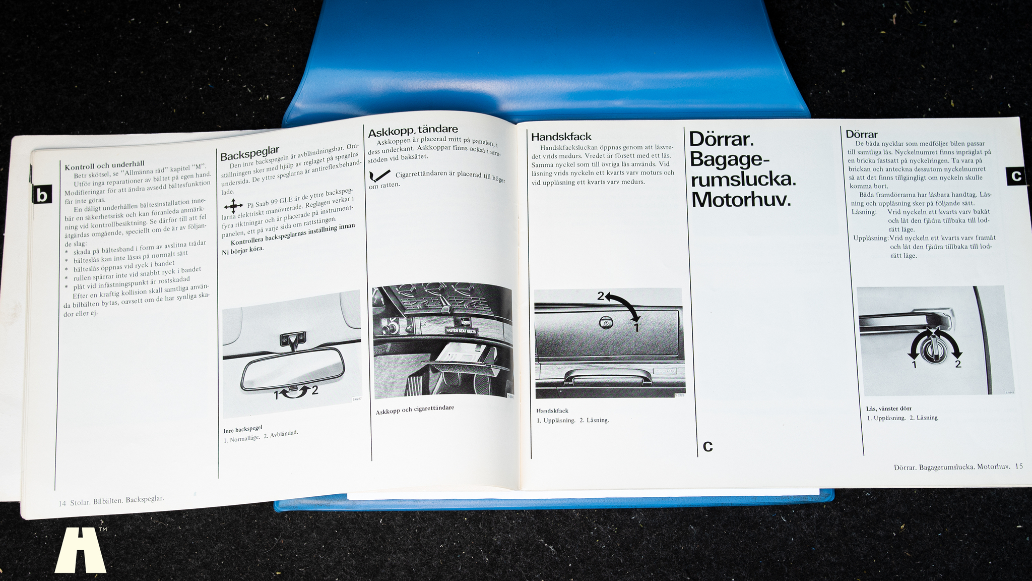 Dokumentation för 1980 Saab 99 Turbo unikum