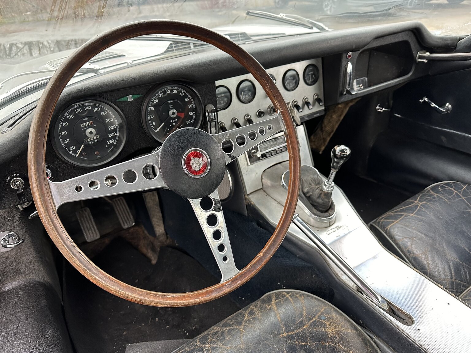 Interior image of 1962 Jaguar E-Type 3.8 Series I
