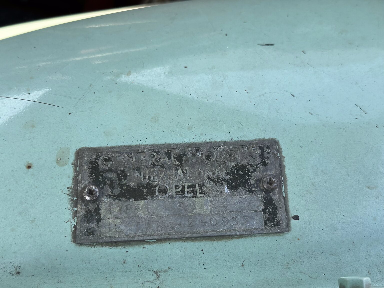 1956 Opel Olympia Rekord, Mekanik