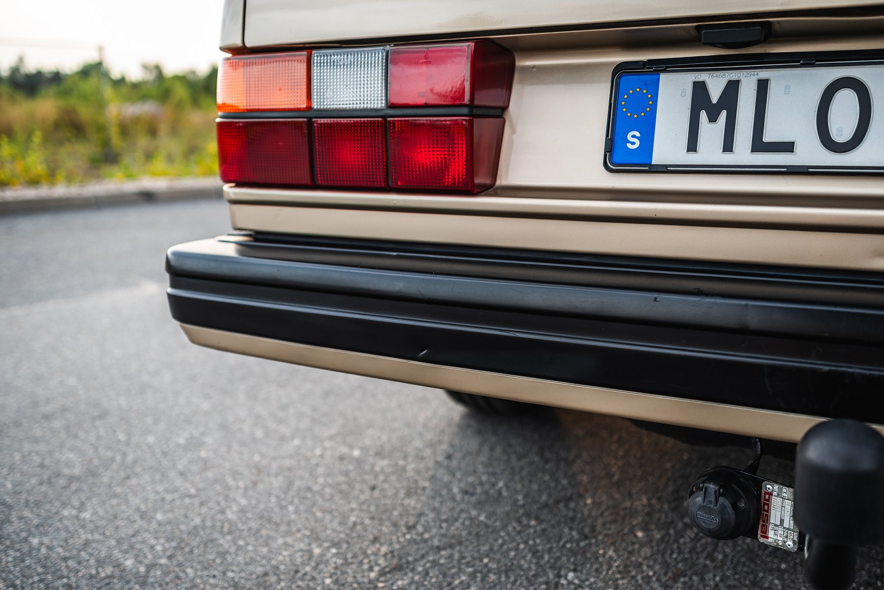 Exteriörbild på 1986 Volvo 760 GLE 2.8 V6 Automatisk