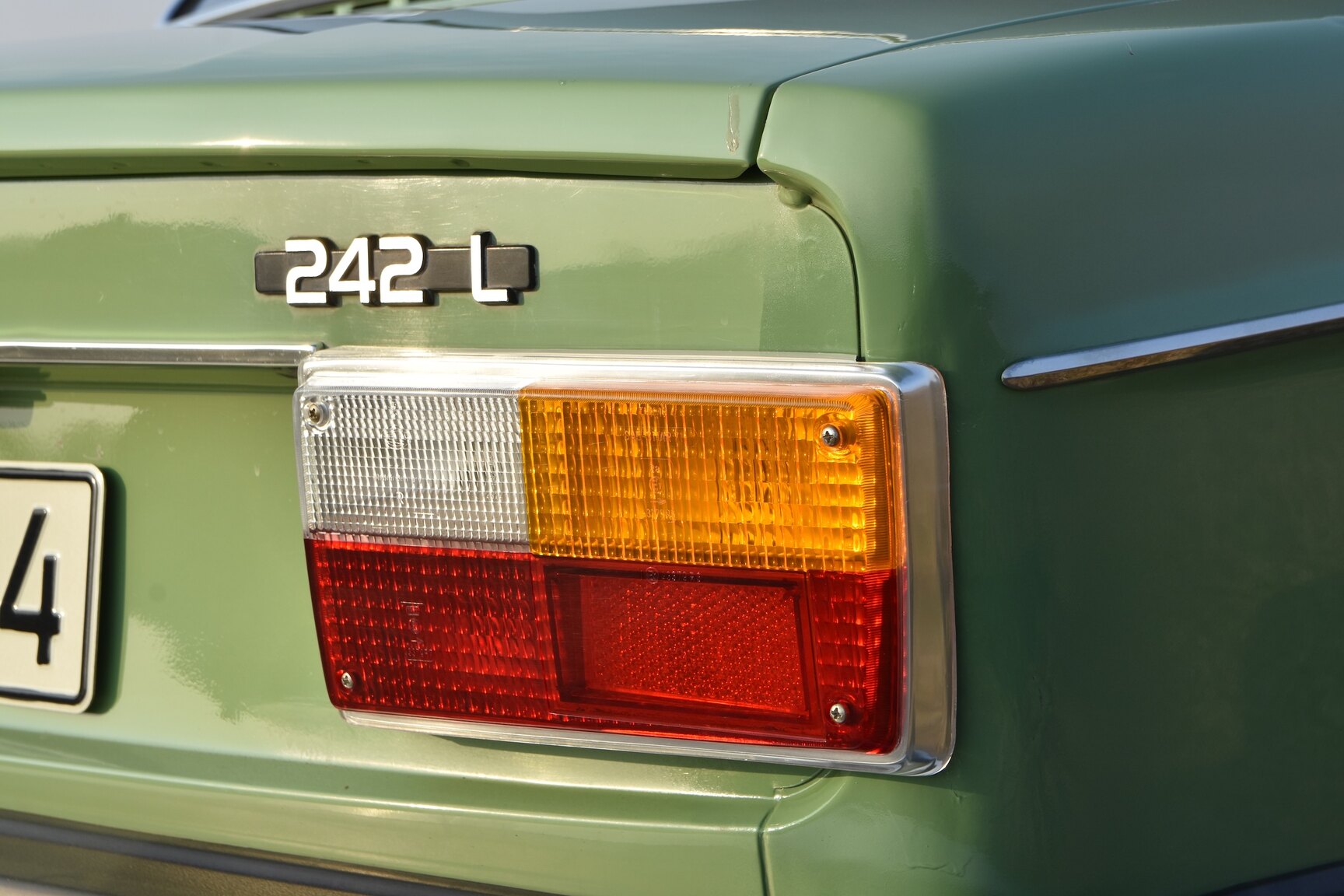 Exteriörbild på 1975 Volvo 242