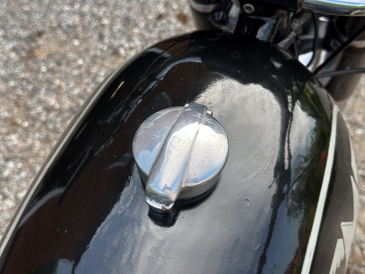 Aussenfoto 1952 AJS 16MS 350cc Matchless-replica