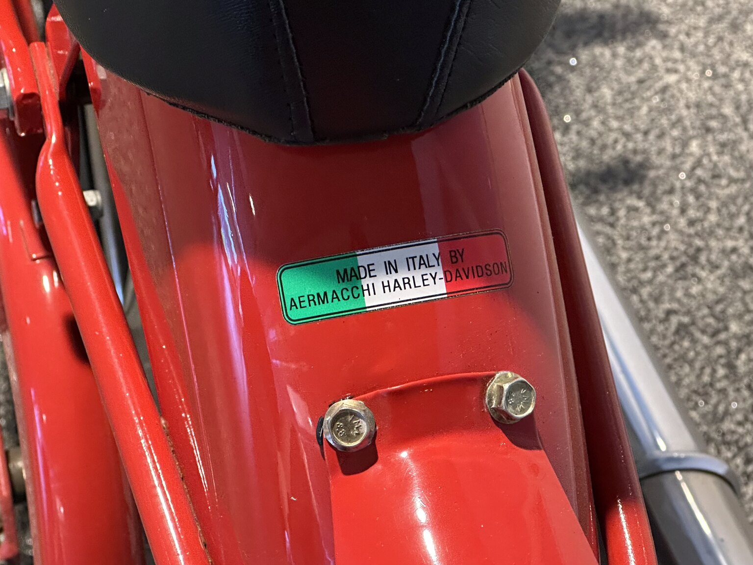 Exterior image of 1963 Aermacchi Harley-Davidson Ala Rossa