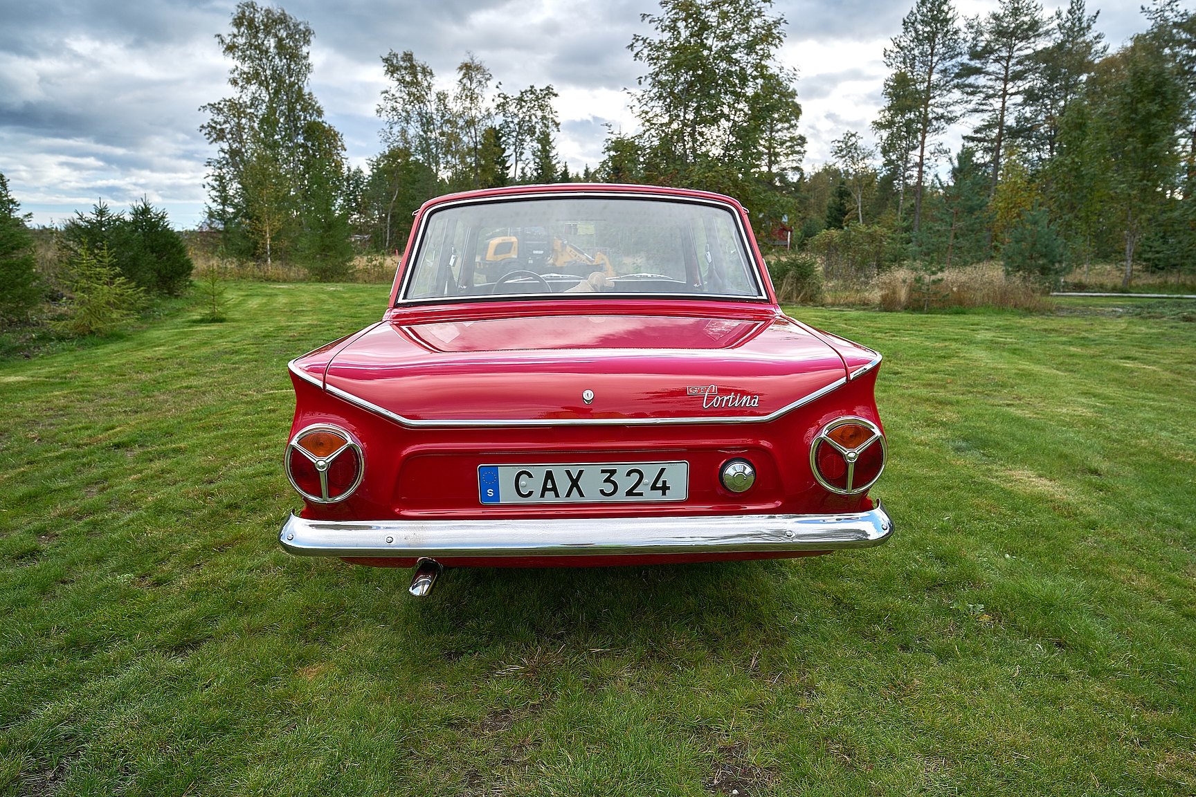 Exteriörbild på 1966 Ford Cortina GT