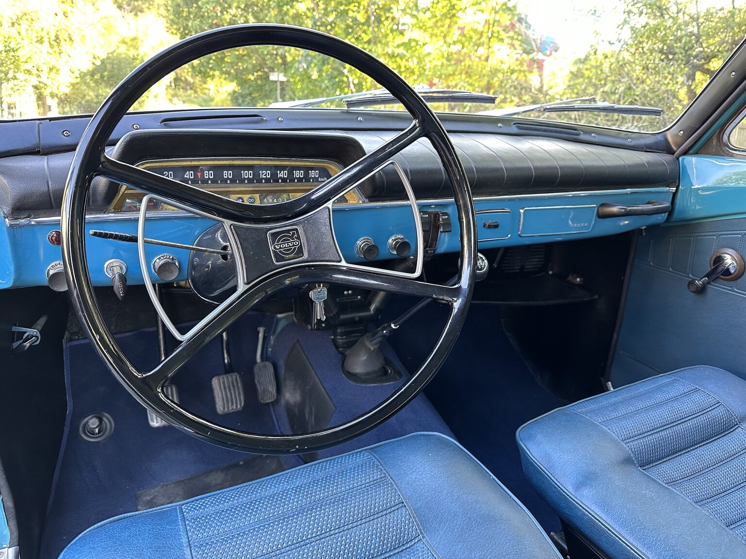 Interiörbild 1970 Volvo Amazon 121 (5)