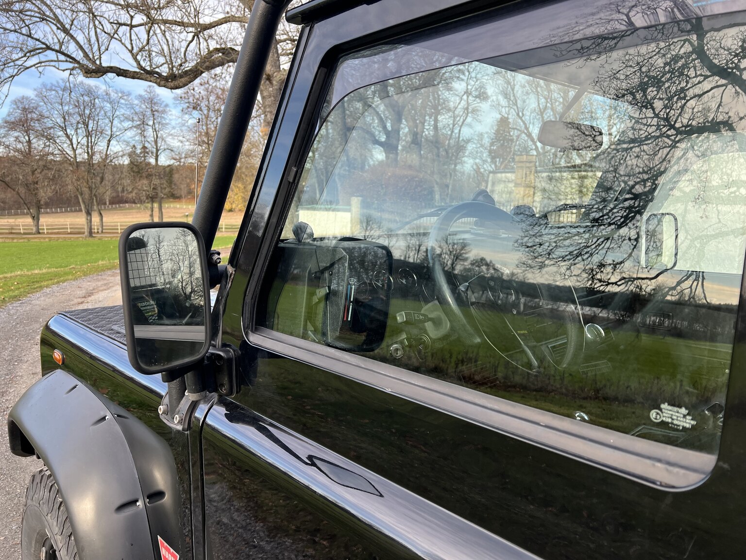 Exteriörbild på 2002 Land Rover Defender 90 2.5 Td5
