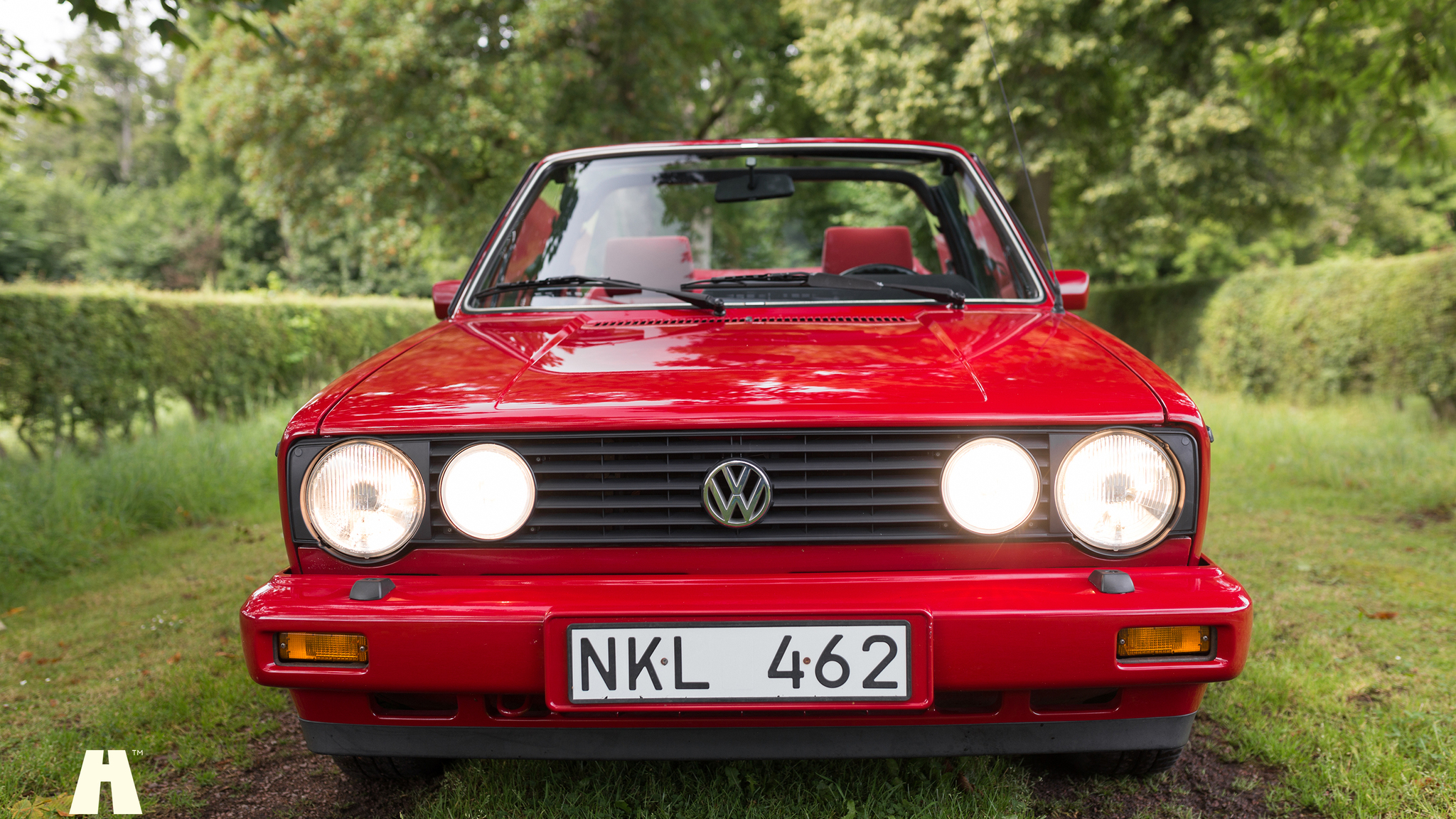 Exterior image of 1988 Volkswagen Golf GTI Cabriolet