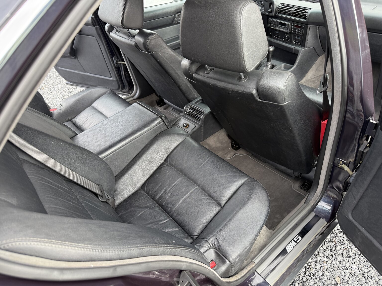 Innenraumfoto von 1989 BMW M5