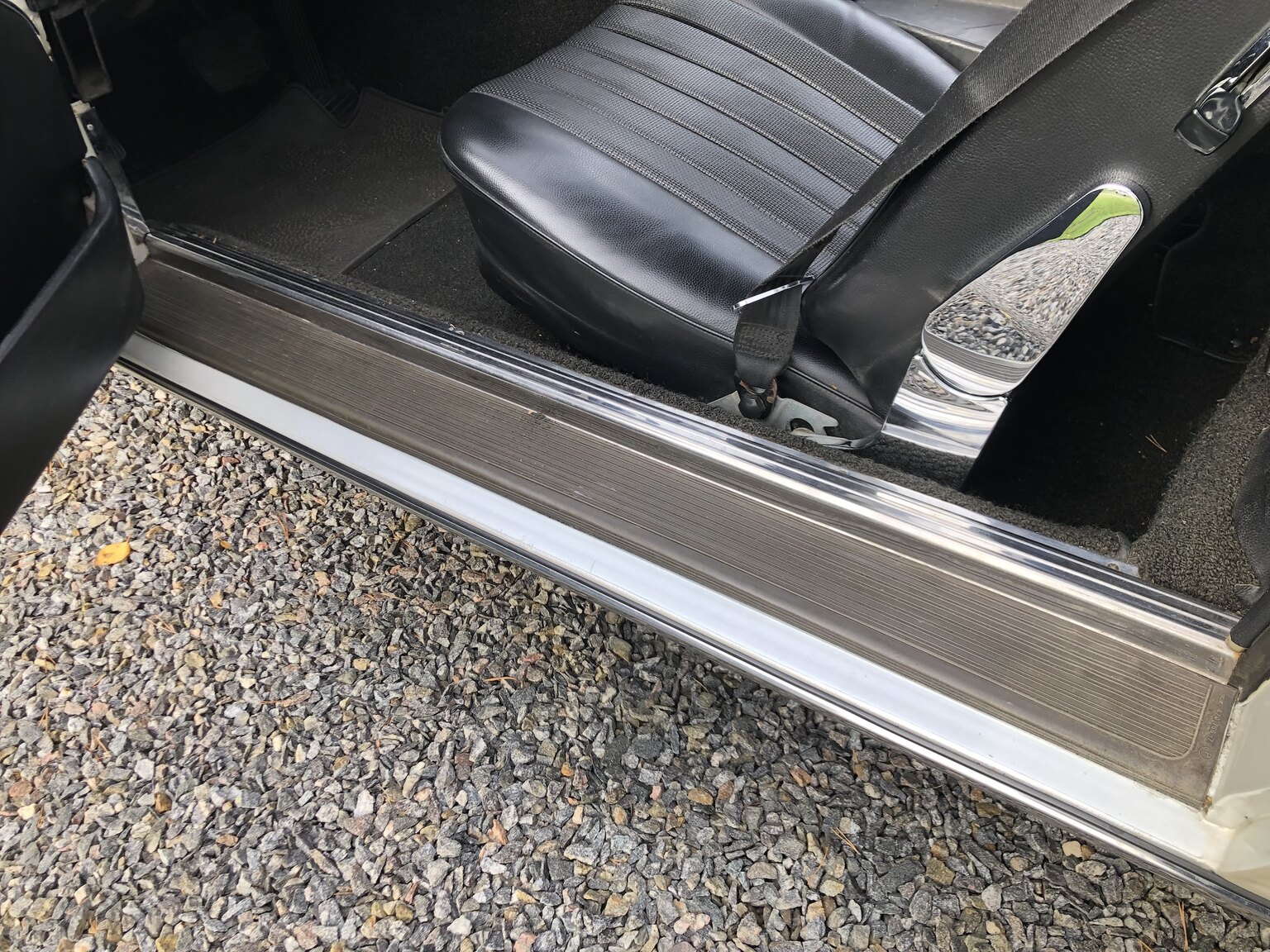 Interiörbild 1972 Mercedes-Benz 350 SL