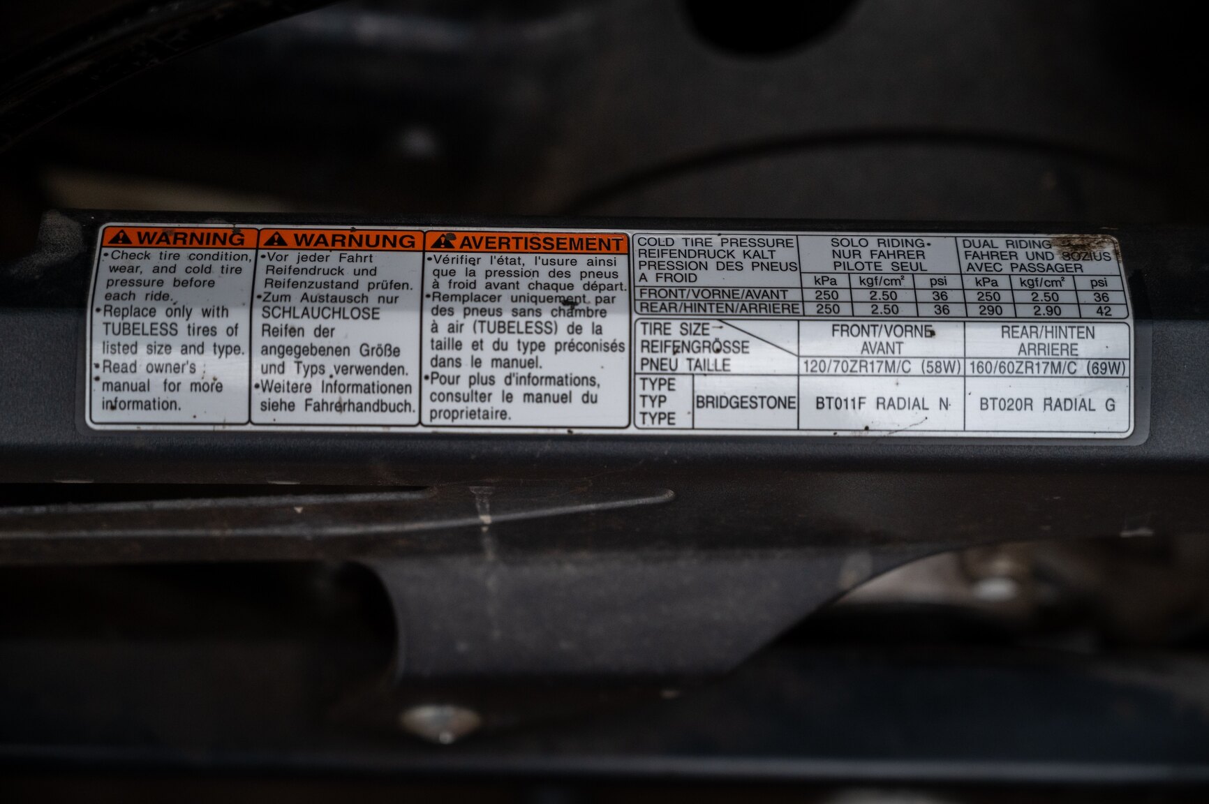 Aussenfoto 2008 Suzuki GSX650F