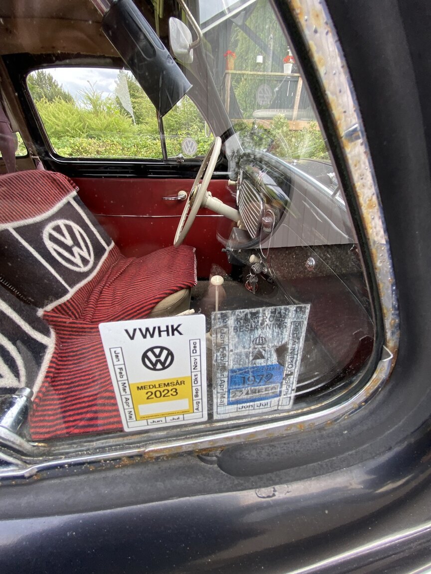Aussenfoto 1955 Volkswagen Beetle 1200