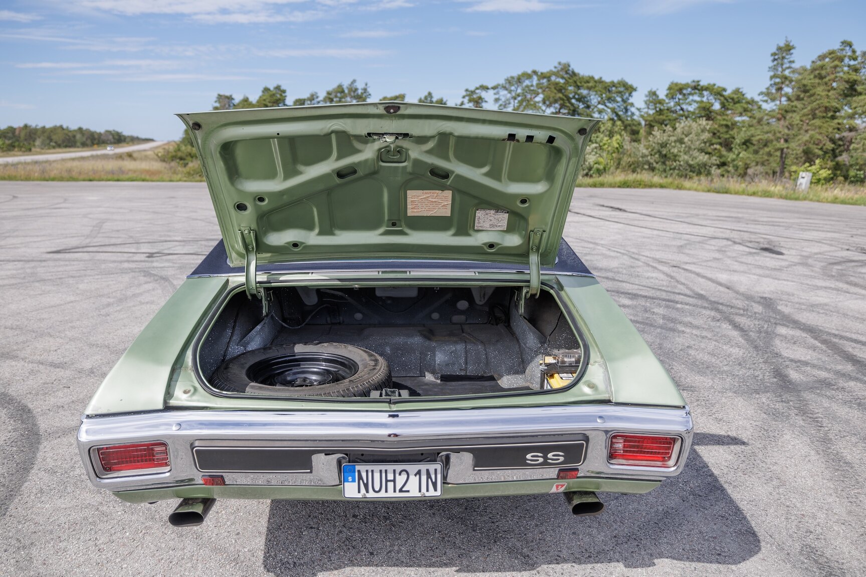 Innenraumfoto von 1970 Chevrolet Chevelle SS