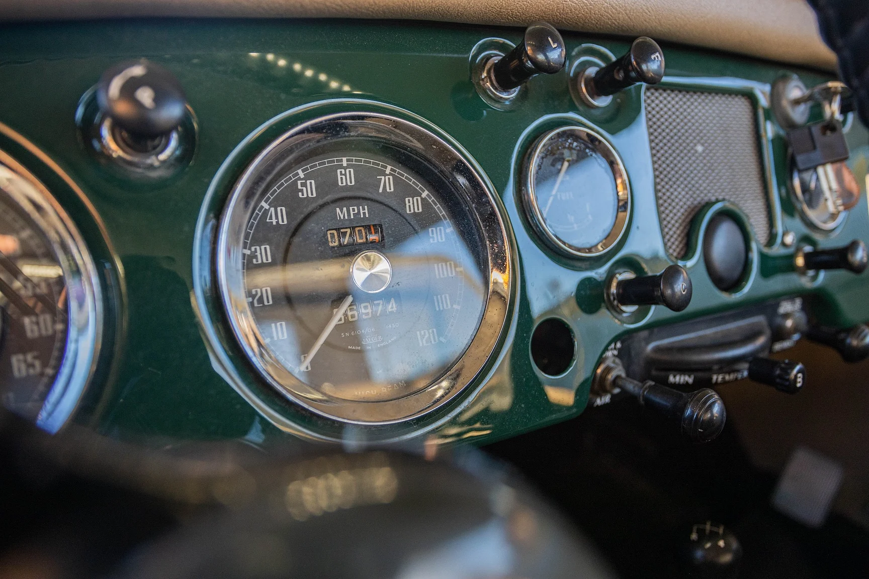 Innenraumfoto von 1958 MGA 1500 Roadster (15)
