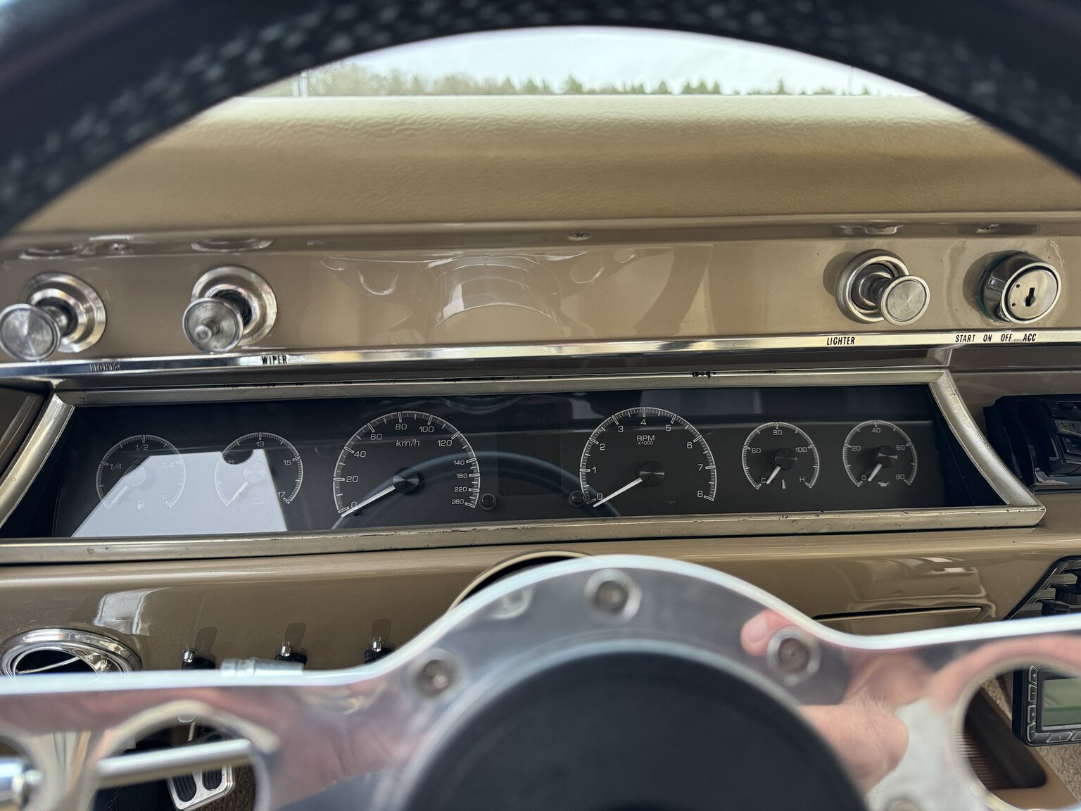 Innenraumfoto von 1966 Chevrolet Chevelle Pro-touring