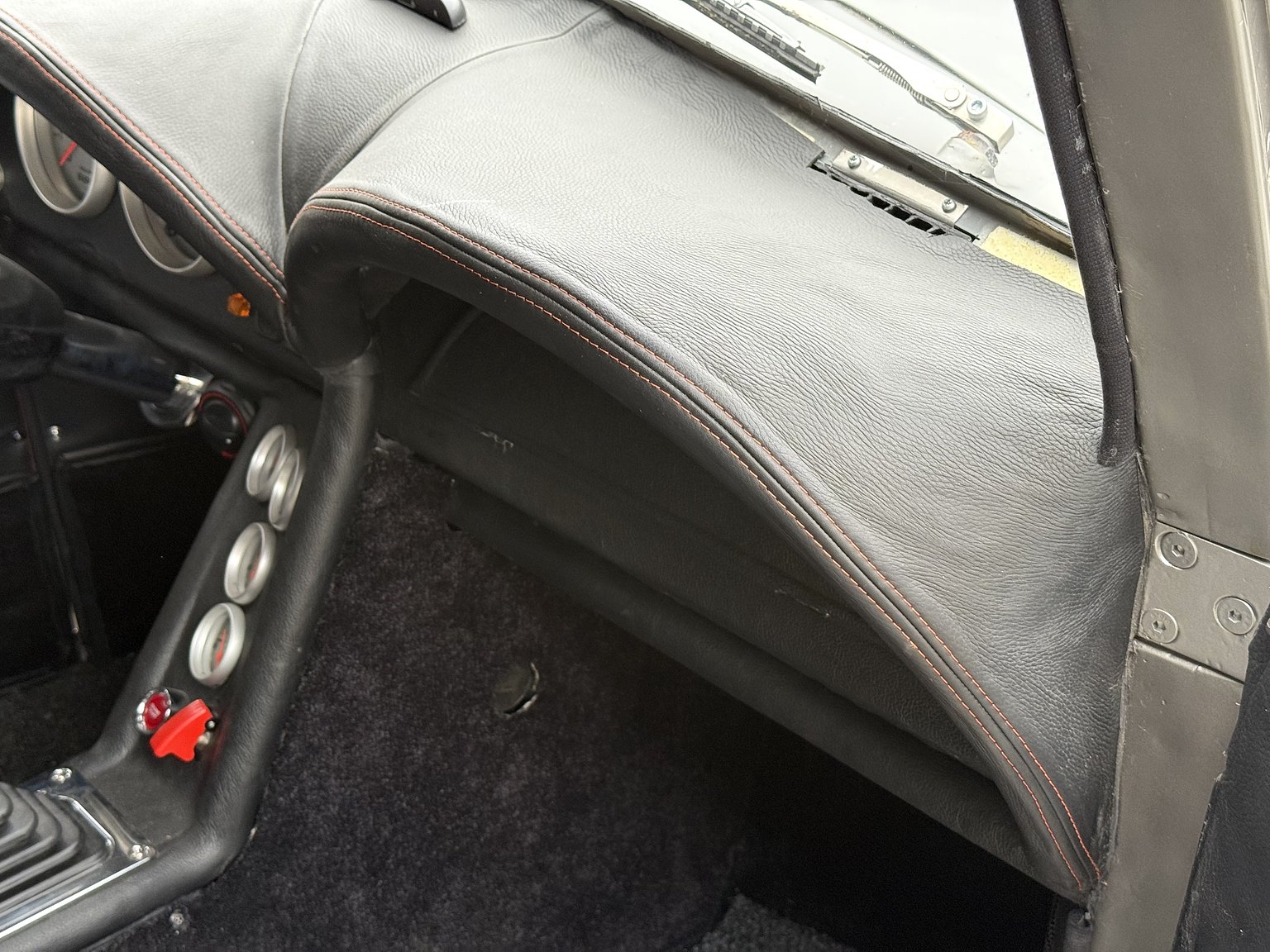 Interior image of 1939 Ford Fordor "Forvette"