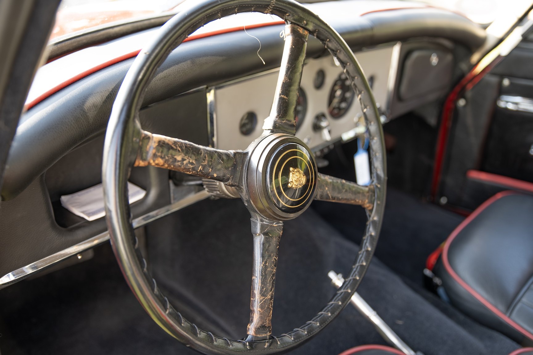 Interior image of 1959 Jaguar XK 150